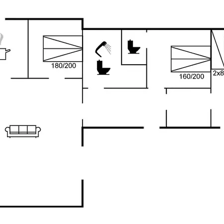 Holiday home Luisa - 1km From The Sea By Interhome Lokken